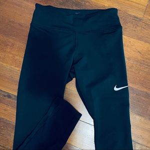 Nike Dry-Fit Leggings with Mesh Leg